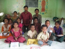 Ретрит Индия 2010 - В школе