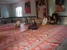 Ретрит Индия 2010 - В комнате медитации в Майсоре