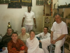 Ретрит Индия 2011 - После урока по медитации