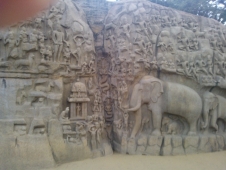 Скальные картины Махабаллипурама