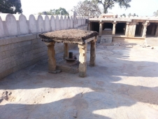 Место ритуалов в Храме в Лепакши