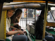 Ретрит Индия 2009 - Первая поездка на рикше