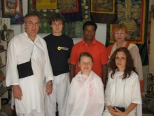 Ретрит Индия 2009 - Дивакар с учениками